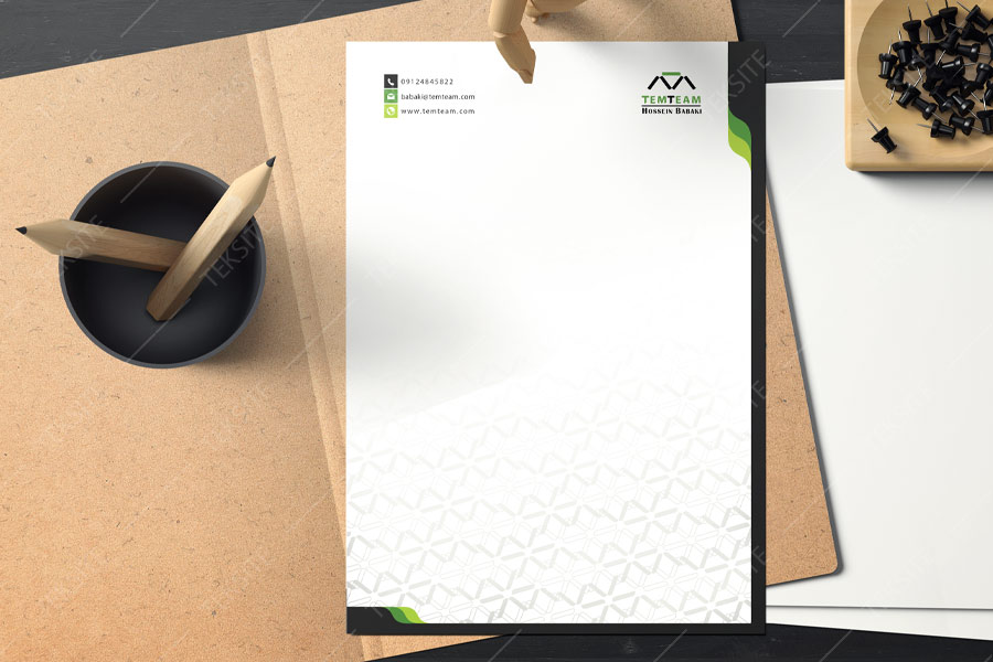 TemTeam Brand Letterhead