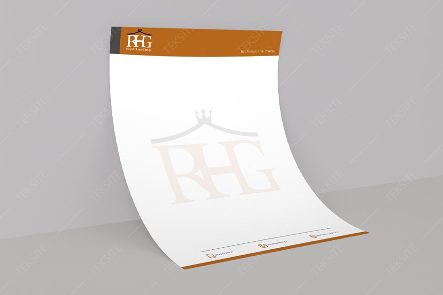 Royal House Group Letterhead