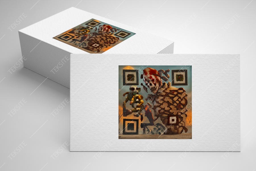 Risen Devil Escape Room QR Code laratek