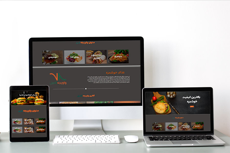 vavijeh Ahil Website Design